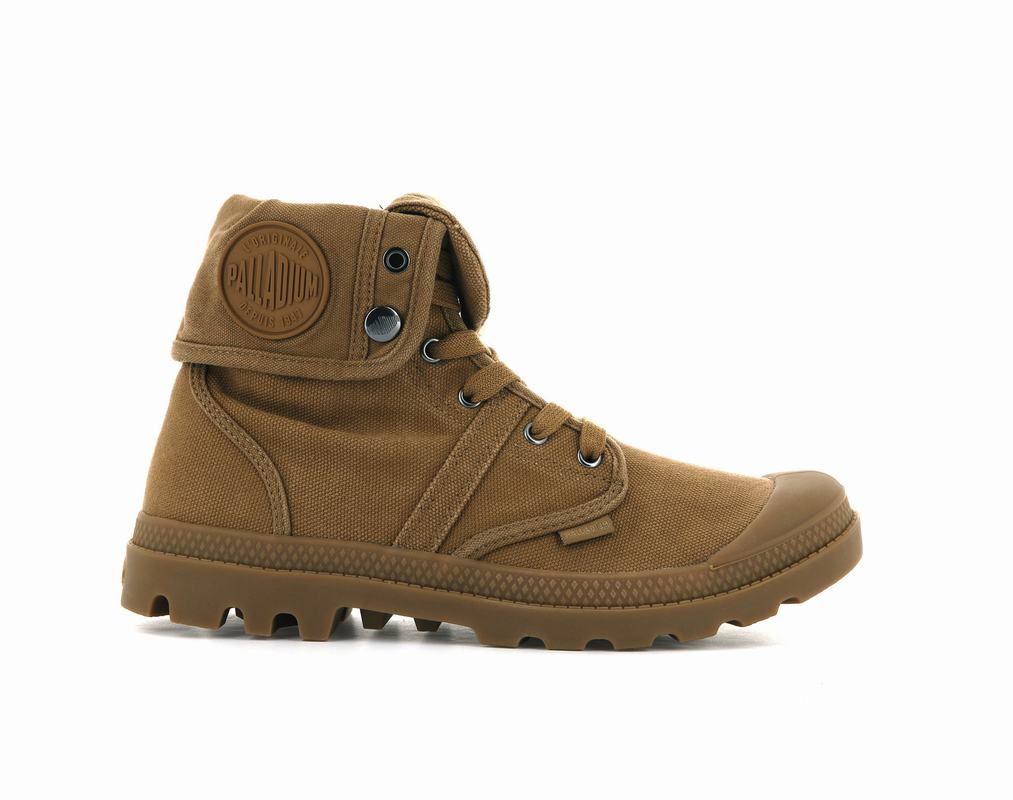 Palladium Pallabrousse Baggy Herren Stiefel DunkelBraun ||679085-HDO||